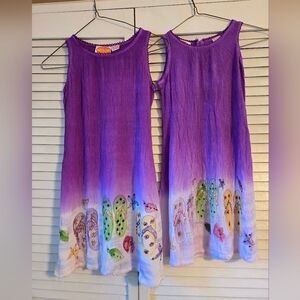 "2" Raya Sun Purple and Blue Sundresses